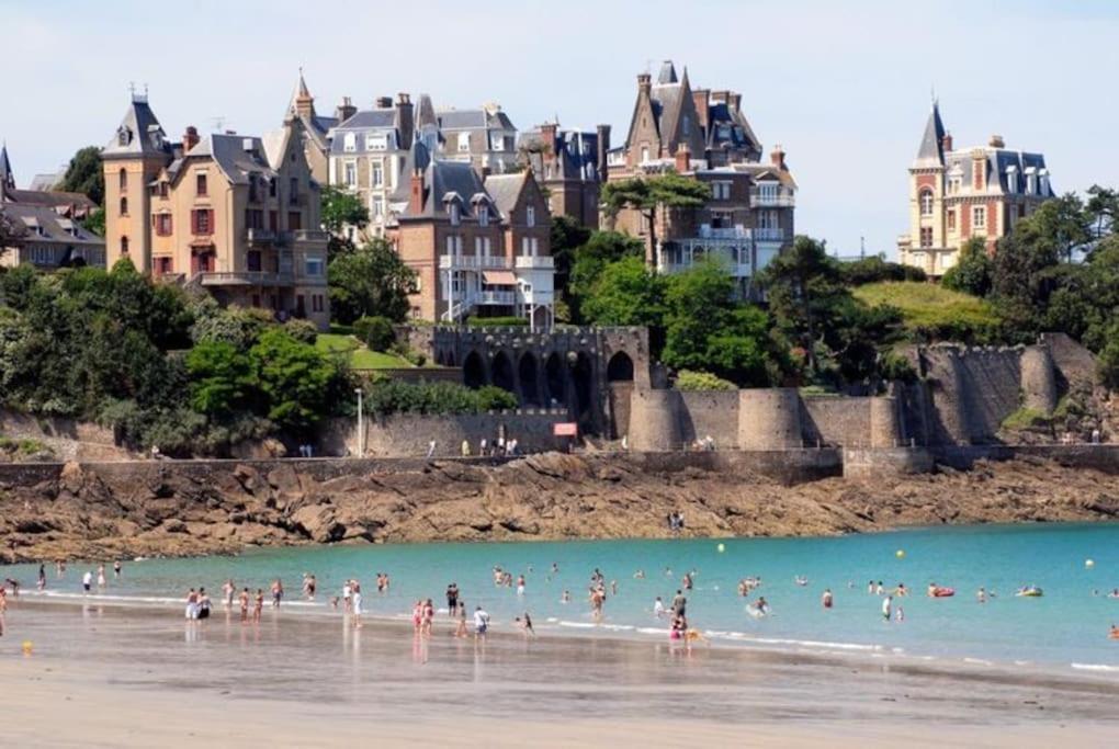 Sunshine - Appartement 2Pers - Terrasse Vue Mer - Dinard Buitenkant foto